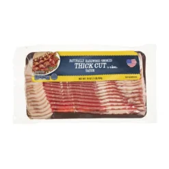 Thick Cut Hickory Smoked Bacon^Lidl Discount