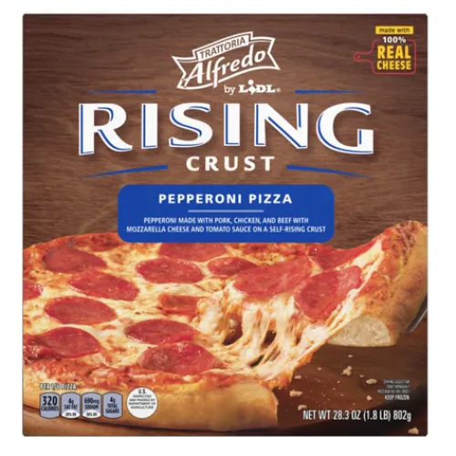 Trattoria Alfredo Frozen Rising Crust Pepperoni Pizza^Lidl Online
