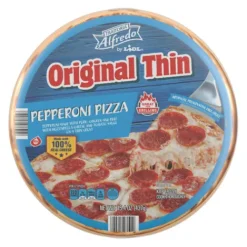 Trattoria Alfredo Frozen Original Thin Crust Pizza, Pepperoni^Lidl New