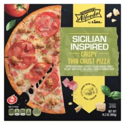 Trattoria Alfredo Frozen Sicilian Inspired Crispy Thin Crust Pizza^Lidl Sale