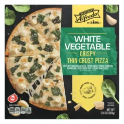 Trattoria Alfredo Frozen White Vegetable Crispy Thin Crust Pizza^Lidl