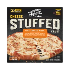 Trattoria Alfredo Frozen Cheese Stuffed Crust Pizza, Five Cheese^Lidl Discount