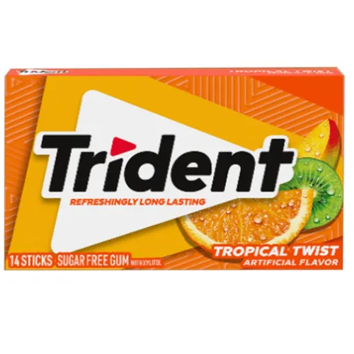 Trident Mini Sticks, Tropical Twist^Lidl