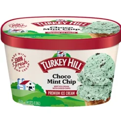 Turkey Hill® Ice Cream, Choco Mint Chip^Lidl New