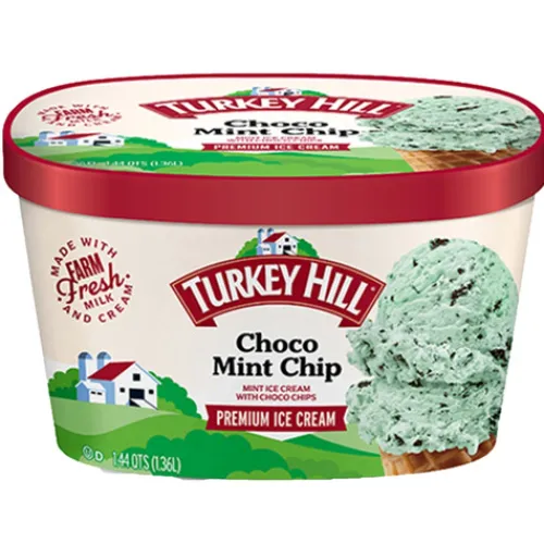 Turkey Hill® Ice Cream, Choco Mint Chip^Lidl New