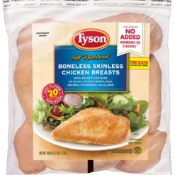 Tyson® Frozen Boneless Skinless Chicken Breasts^Lidl Discount