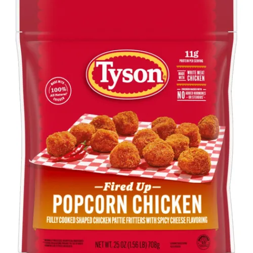 Tyson® Frozen Popcorn Chicken, Fired Up^Lidl Outlet