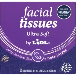 Ultra Soft Facial Tissue^Lidl Hot