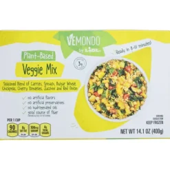 Vemondo Frozen Vegetables, Zucchini Bulgar Wheat^Lidl Discount