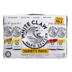 White Claw® Hard Seltzer, Variety Pack, 12 Pack^Lidl Online