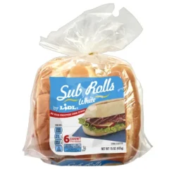 White Sub Rolls^Lidl Clearance